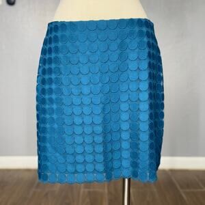 Trina Turk Women's Rico Skirt, Bethesda Blue, US 6